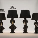 HIS AND HERS DECORATIVE TABLE LAMP