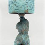 LIMITED EDITION VERDIGRIS BODY LAMP