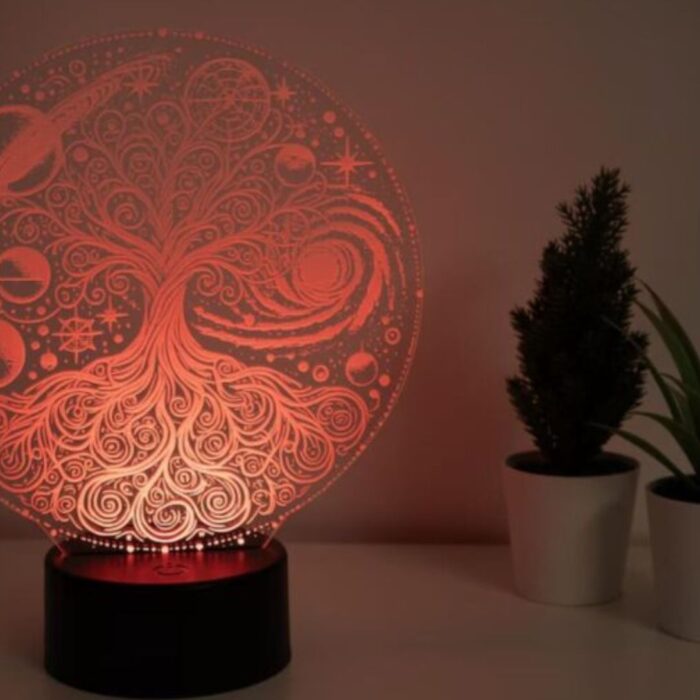 TREE OF LIFE GALAXY LED NIGHT LAMP