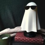 LARGE COOL GHOST LAMP 3D PRINTED