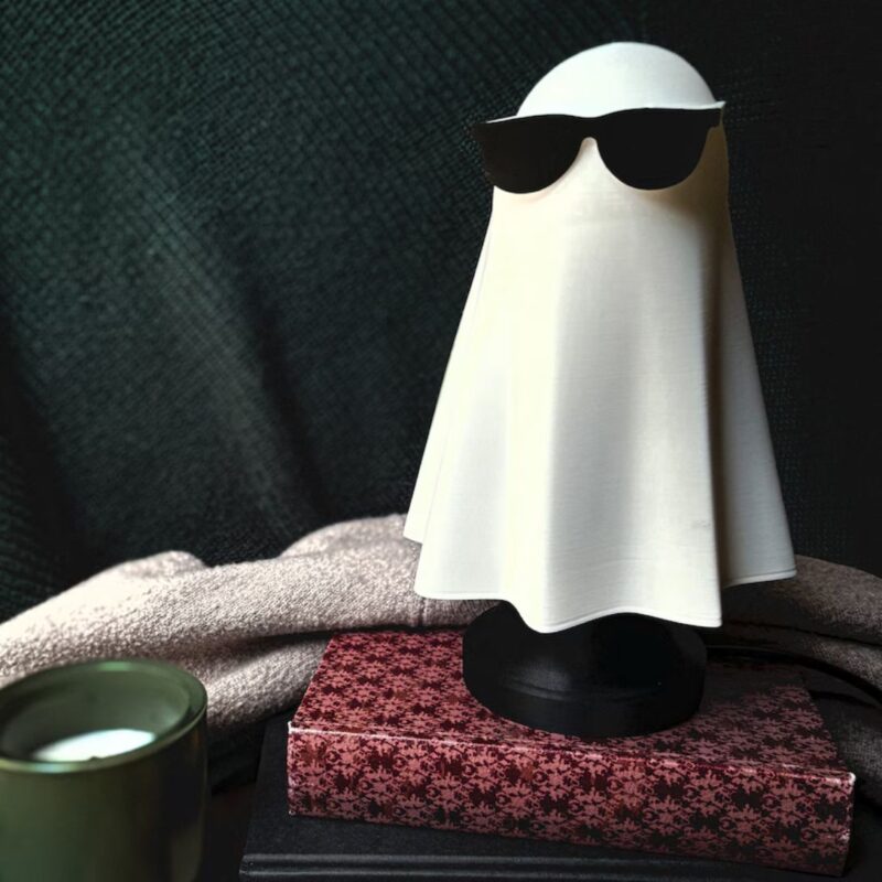 LARGE COOL GHOST LAMP 3D PRINTED
