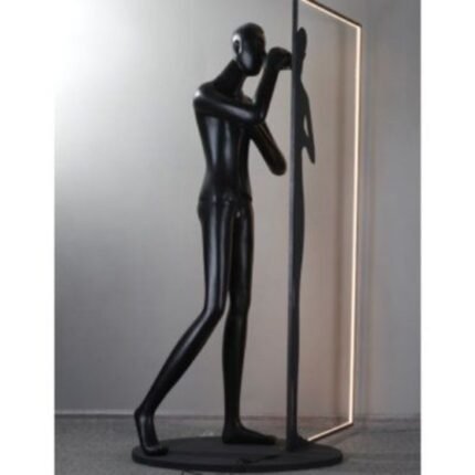 79'' BLACK LED NOVELTY FLOOR LAMP