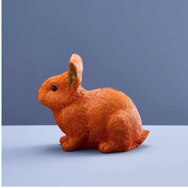 MONEY BOX BUNNY ORANGE