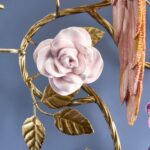 WALL CANDLEHOLDER PARROT HAND-PAINTED