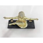 ART DECO STATUE OF A DANCER BY MOLINS