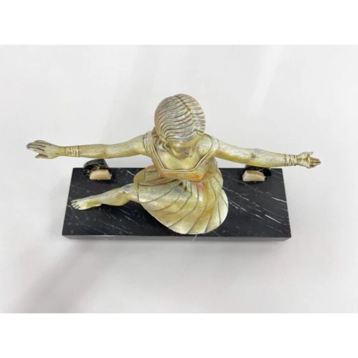 ART DECO STATUE OF A DANCER BY MOLINS