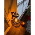 CUSTOM WELDED CHAIN LAMP