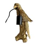 GOLD PARROT TABLE LAMP