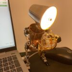 FRENCH HORN PLAYER LAMP