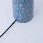 HANDMADE CERAMIC DRIP GLAZED TABLE LAMP DEBARRO DE BARRO