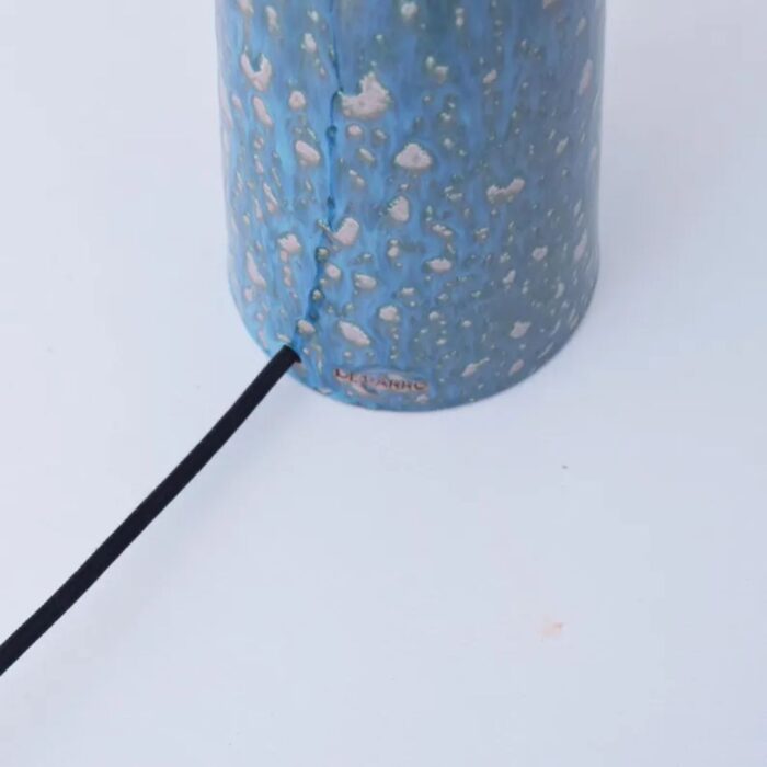HANDMADE CERAMIC DRIP GLAZED TABLE LAMP DEBARRO DE BARRO