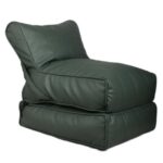 LEATHER SOFA CUM BED BEAN BAG