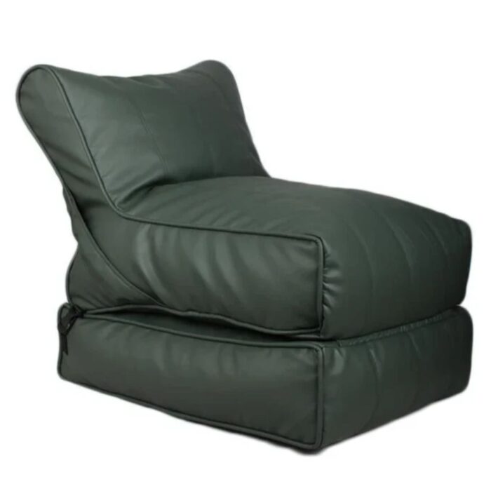 LEATHER SOFA CUM BED BEAN BAG