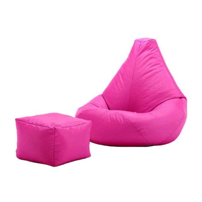 SET OF PARACHUTE BEAN BAG WITH STOOL