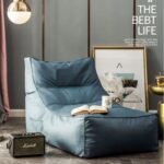 RICE WHITE BEAN BAG SOFA SET