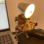 FRENCH HORN PLAYER LAMP