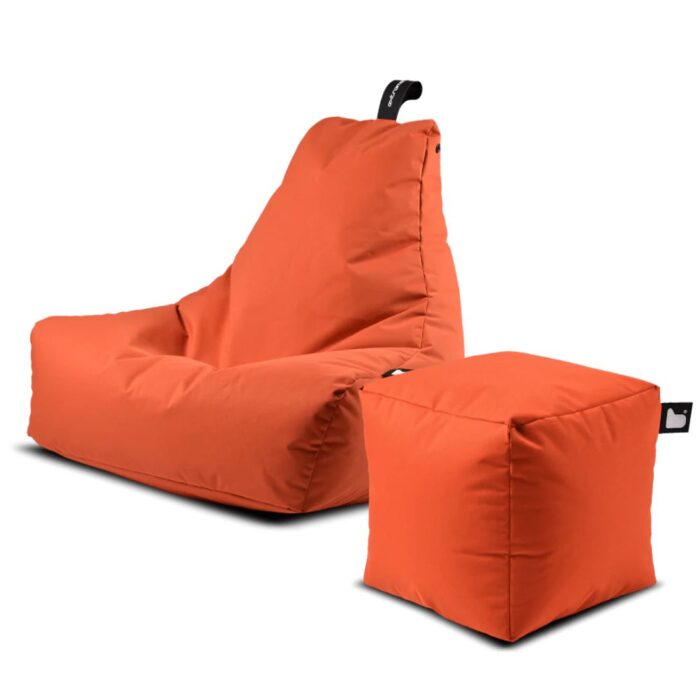 OSLO PASTEL OUTDOOR SOFA WITH STOOL