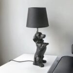 POLYRESIN BOUTIQUE DOGS LAMPS