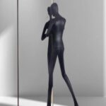 79'' BLACK LED NOVELTY FLOOR LAMP