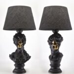 HIS AND HERS DECORATIVE TABLE LAMP
