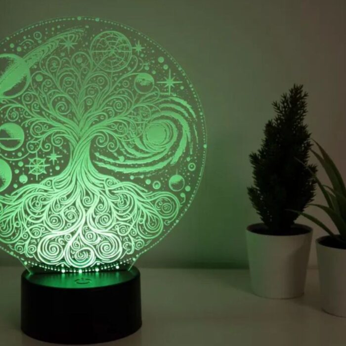 TREE OF LIFE GALAXY LED NIGHT LAMP