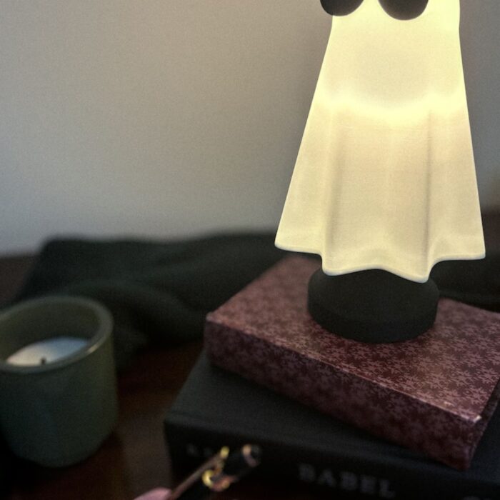 LARGE COOL GHOST LAMP 3D PRINTED