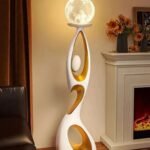 LUXURY LED FLOOR LAMP FOR LIVING ROOM TV CABINET DECOR