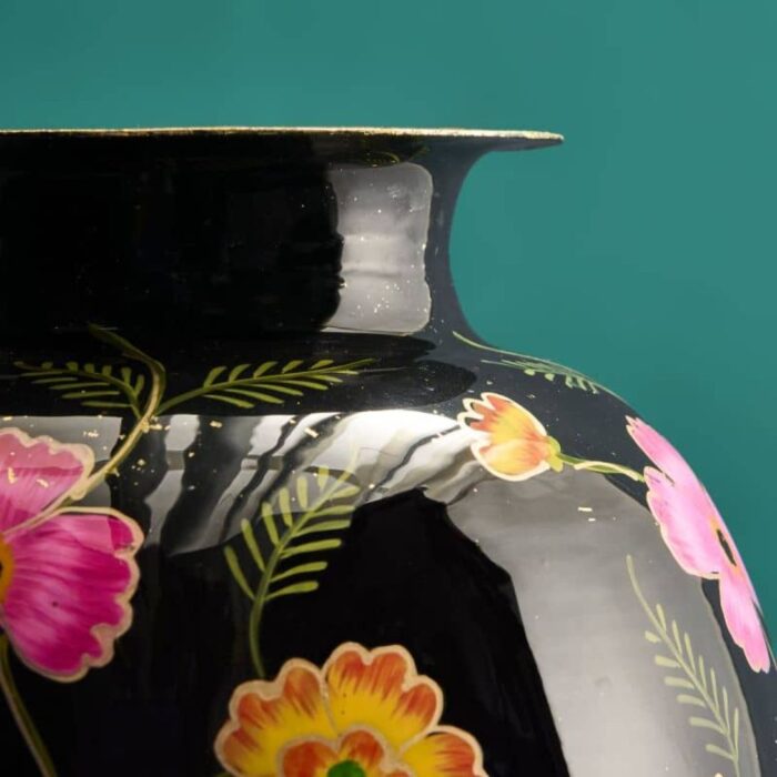 VASE LOREA S BLACK