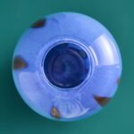VASE VALENTINA S BLUE-GOLD
