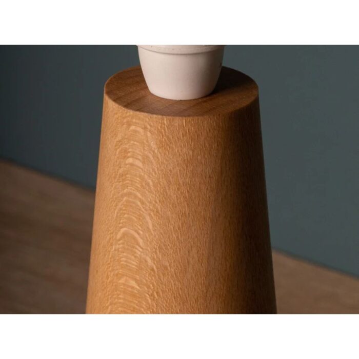 HANDMADE OAK TABLE LAMP