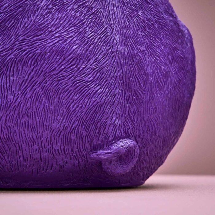 MONEY BOX PIG PIGGY BANK PURPLE