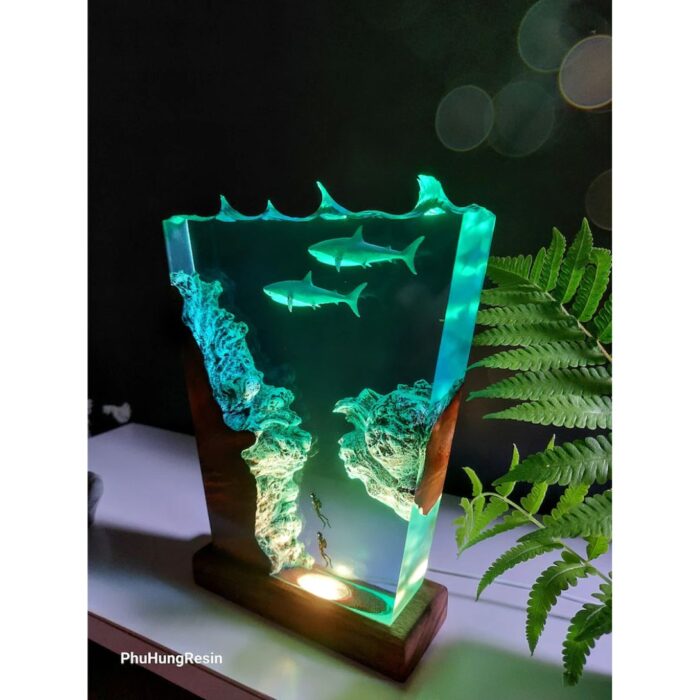 CUSTOM SHARK LAMPS