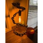 CUSTOM WELDED CHAIN LAMP