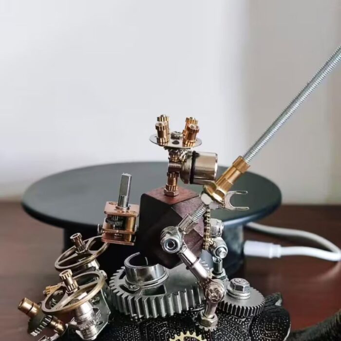 STEAMPUNK TURTLE RIDER MODEL LAMP