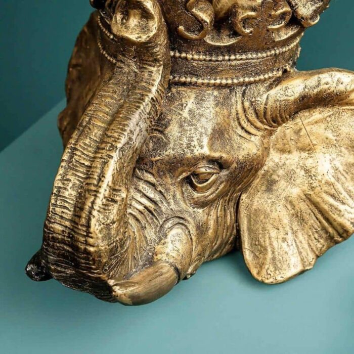 FLOWER POT ELEPHANT JUMBO GOLD