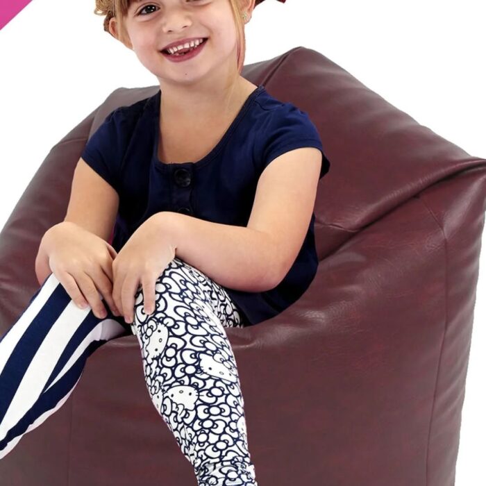 LEATHER BEAN BAG CHAIR