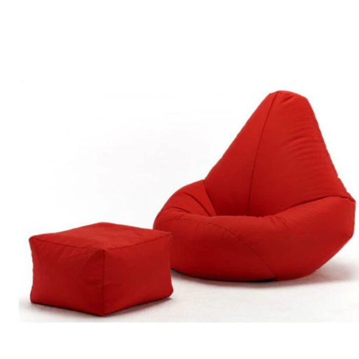 SET OF PARACHUTE BEAN BAG WITH STOOL