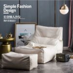 SOFT PURPLE BEAN BAG SOFA SET