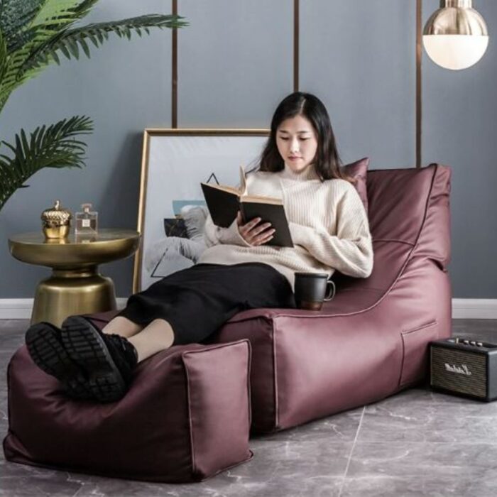 GRASS GREEN BEAN BAG SOFA SET