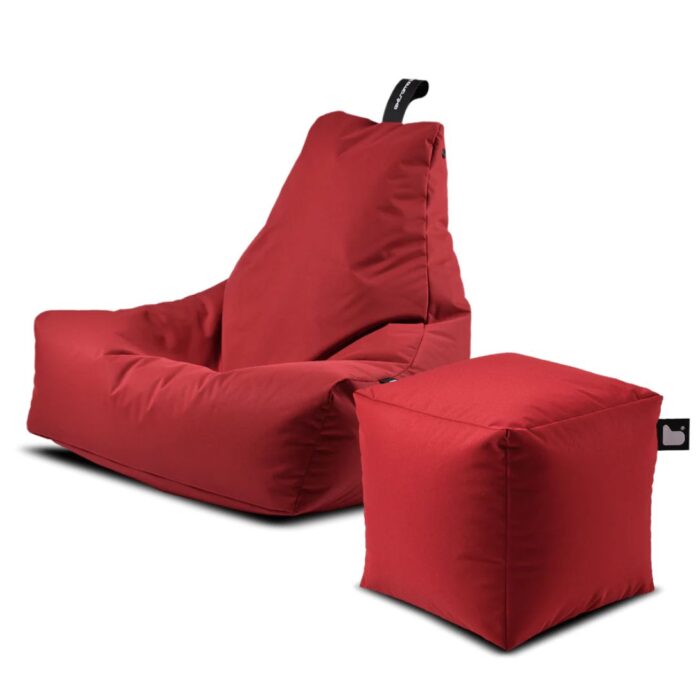 OSLO PASTEL OUTDOOR SOFA WITH STOOL