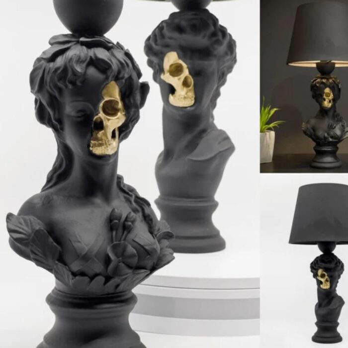 HIS AND HERS DECORATIVE TABLE LAMP