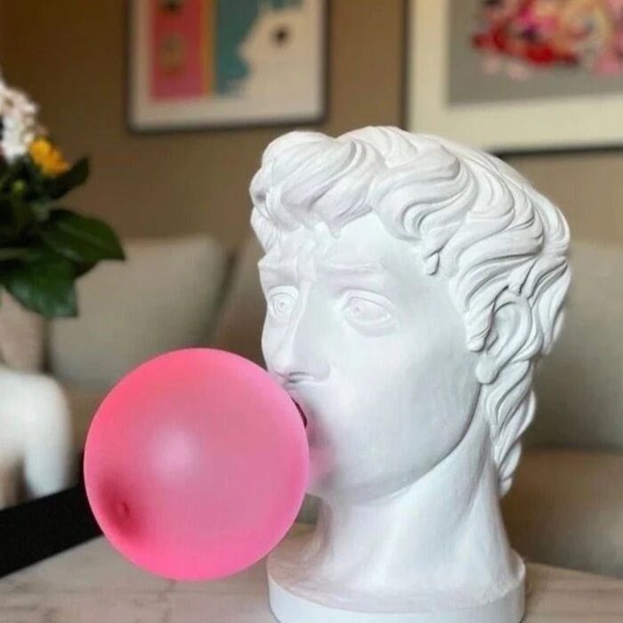 NAUGHTY DAVID POPPING GUM MODERN DESIGNER TABLE LAMP