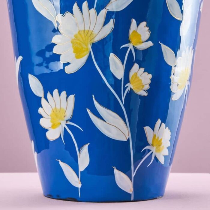 VASE MARGARITA L BLUE