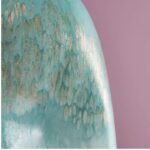 VASE ALEA II TURQUOISE