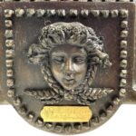 ANTIQUES ROADSHOW DALE TIFFANY BRONZE WINGED MERMAID ELECTRIC TABLE SIREN LAMP