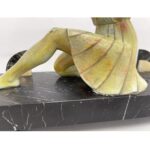 ART DECO STATUE OF A DANCER BY MOLINS