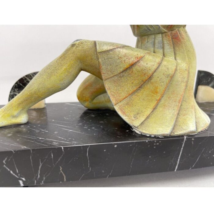 ART DECO STATUE OF A DANCER BY MOLINS