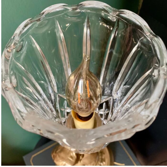 ELEGANT VICTORIAN CHERUB TABLE LAMP