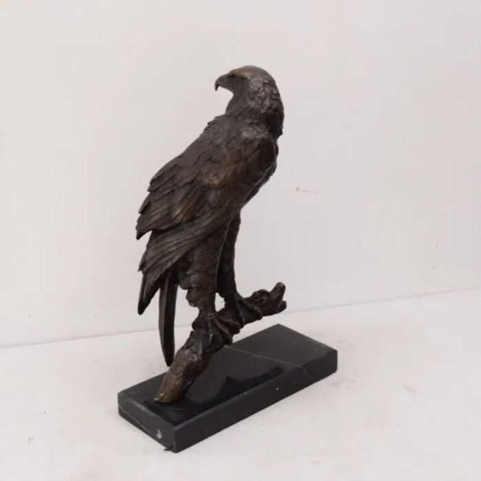 LARGE EAGLE BRONZE STATUE