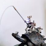 STEAMPUNK TURTLE RIDER MODEL LAMP